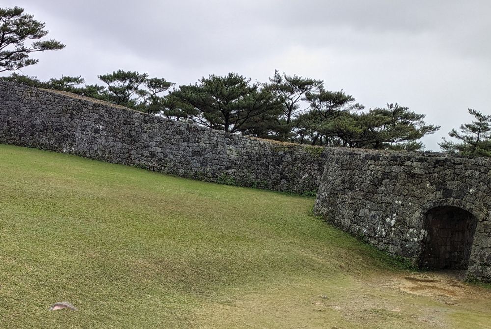 沖縄の座喜味城跡