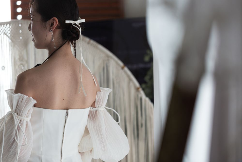 K.RANNE(クランネ)を着た花嫁のソロショット